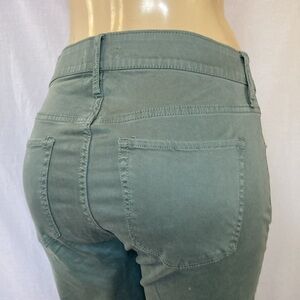 AVA & VIV Jeans Women Plus Size 18W Skinny Pants Green Color Elastic Waist NWOT